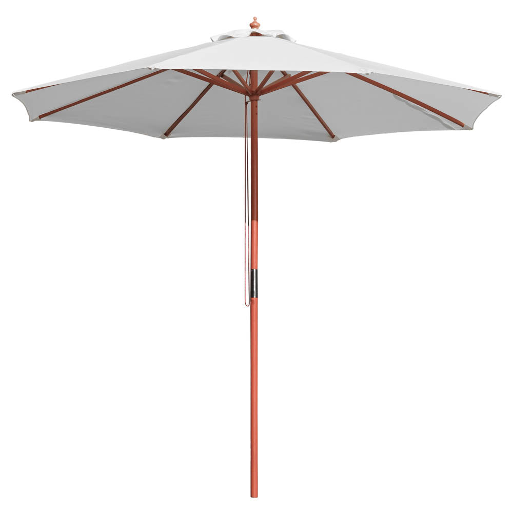 Yescom 9ft Patio Wood Market Umbrella Multiple Colors