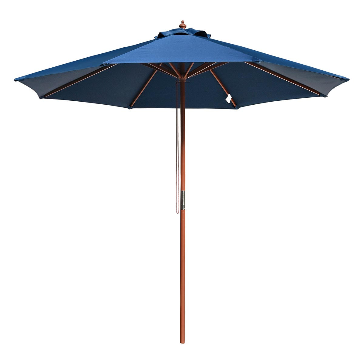 Yescom 9ft Patio Wood Market Umbrella Multiple Colors